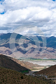 Landscape of Gangbala MountainÃ¯Â¼ÅTibetÃ¯Â¼ÅChina